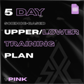 5ti denní Upper/Lower Science-Based tréninkový plán – vPINK