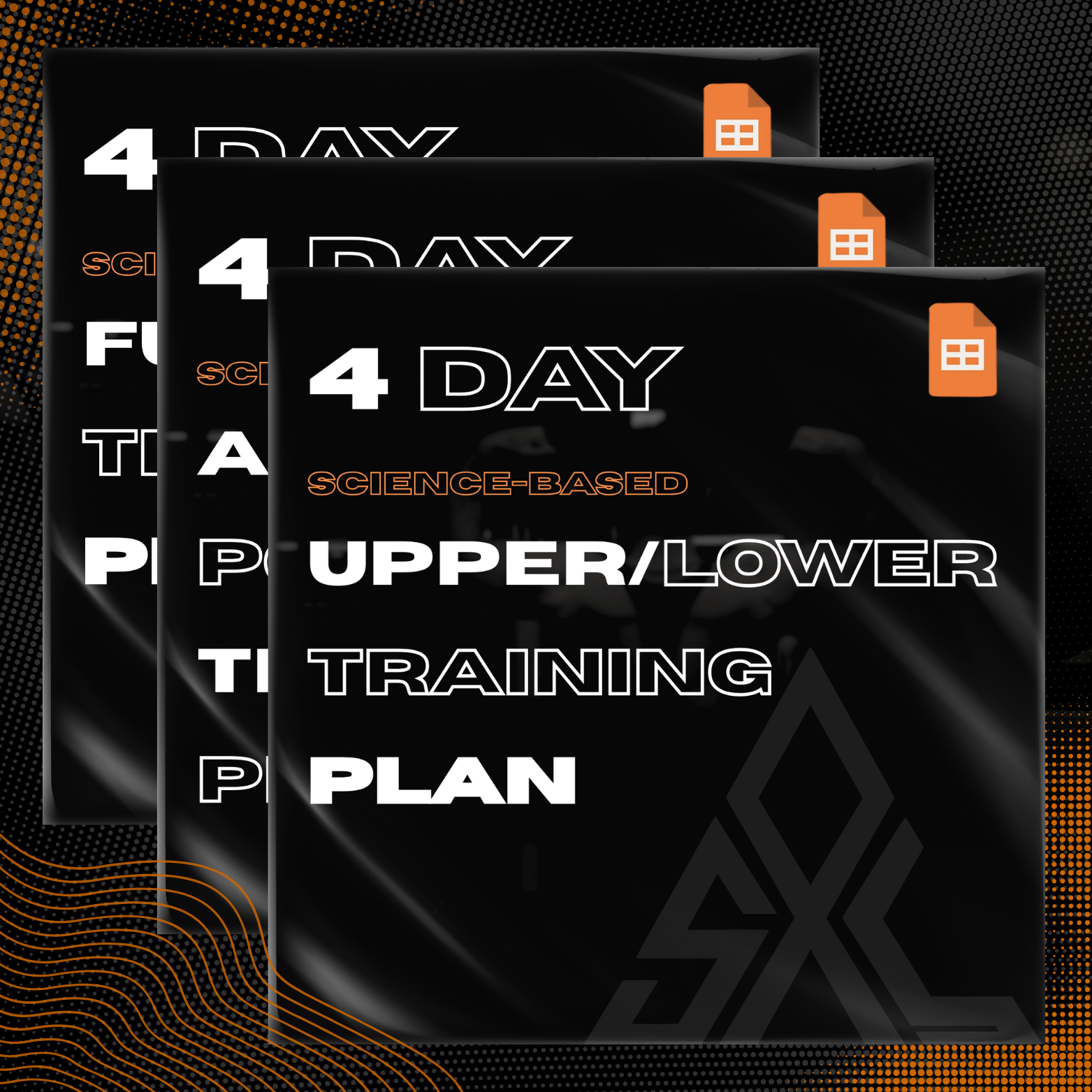 4 Day SXL Plans Bundle