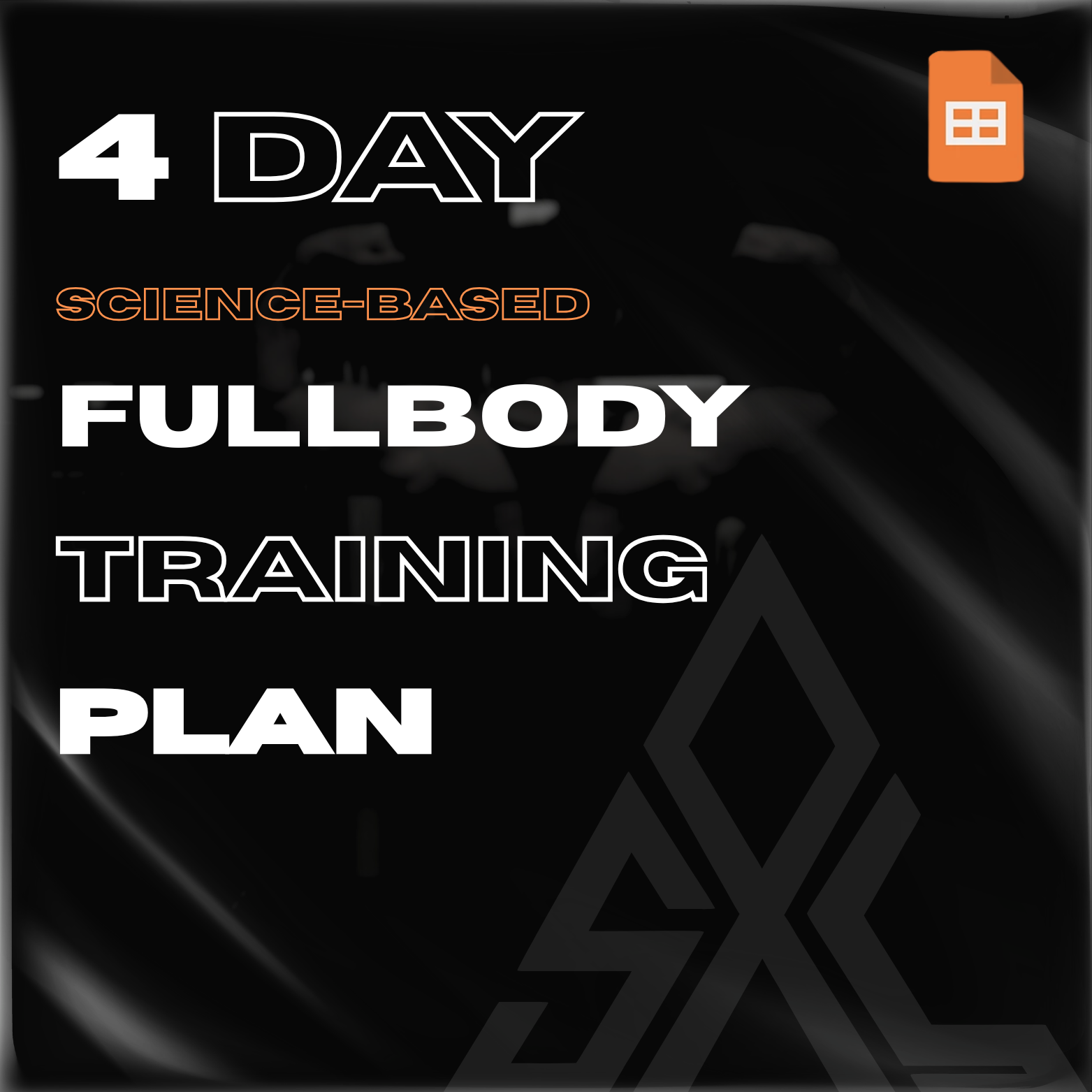 4 Day FullBody Science-Based Plan