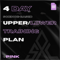 4denní Upper/Lower Science-Based tréninkový plán – vPINK