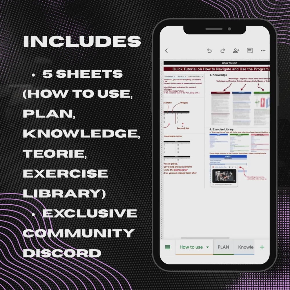 4 Day FullBody Science-Based Plan - vPINK